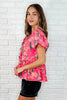 Floral Fling Puff Sleeve Blouse