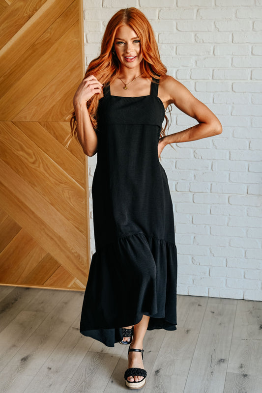 Nightlife Tie Back Maxi Dress Jodifl