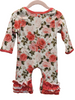 Rose Garden Floral Romper