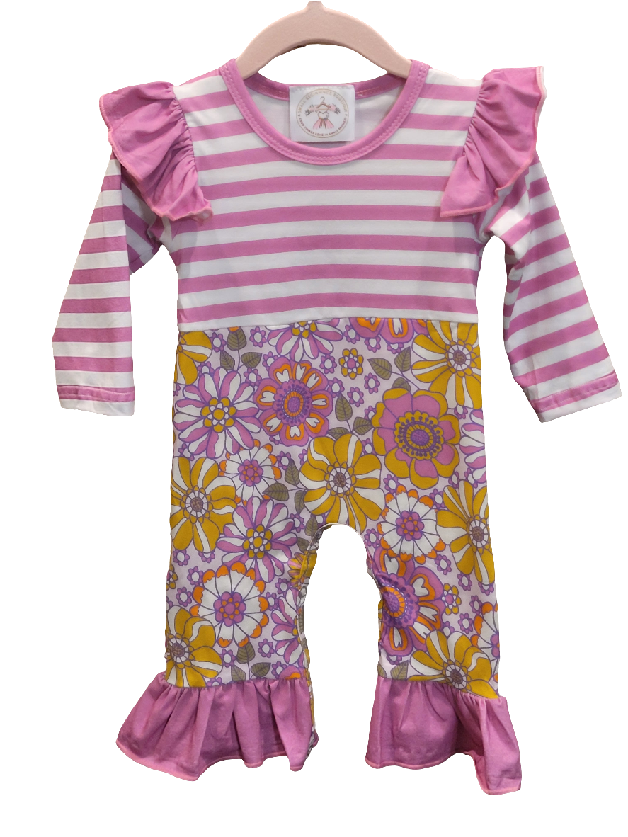 Hippie & Happy Floral Romper