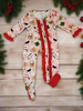 Merry & Bright Baby Bamboo Romper Pajamas – Matching Christmas Pajamas for Mom & Baby | Small Beginnings Boutique
