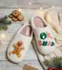 Oh Snap! Gingerbread Bedroom Shoes by Small Beginnings Boutique