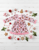 Gingerbread and Candy Canes Dress Girls Boutique