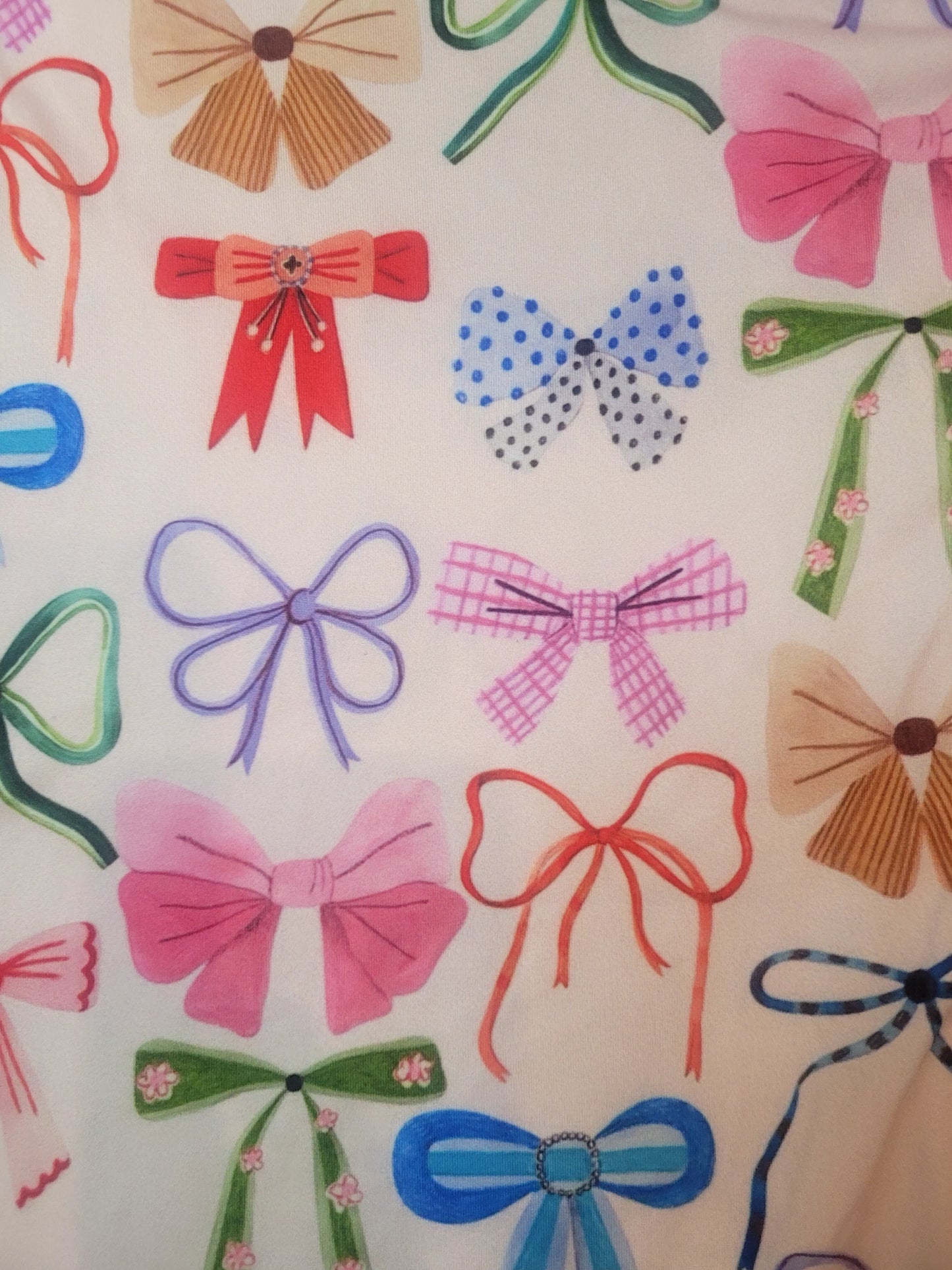 Kids Bow Pajama shorts set Small Beginnings Boutique