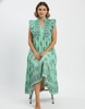 Flowy Mint Maxi with Ruffles Plus Size โ Spring-Ready Style Umgee
