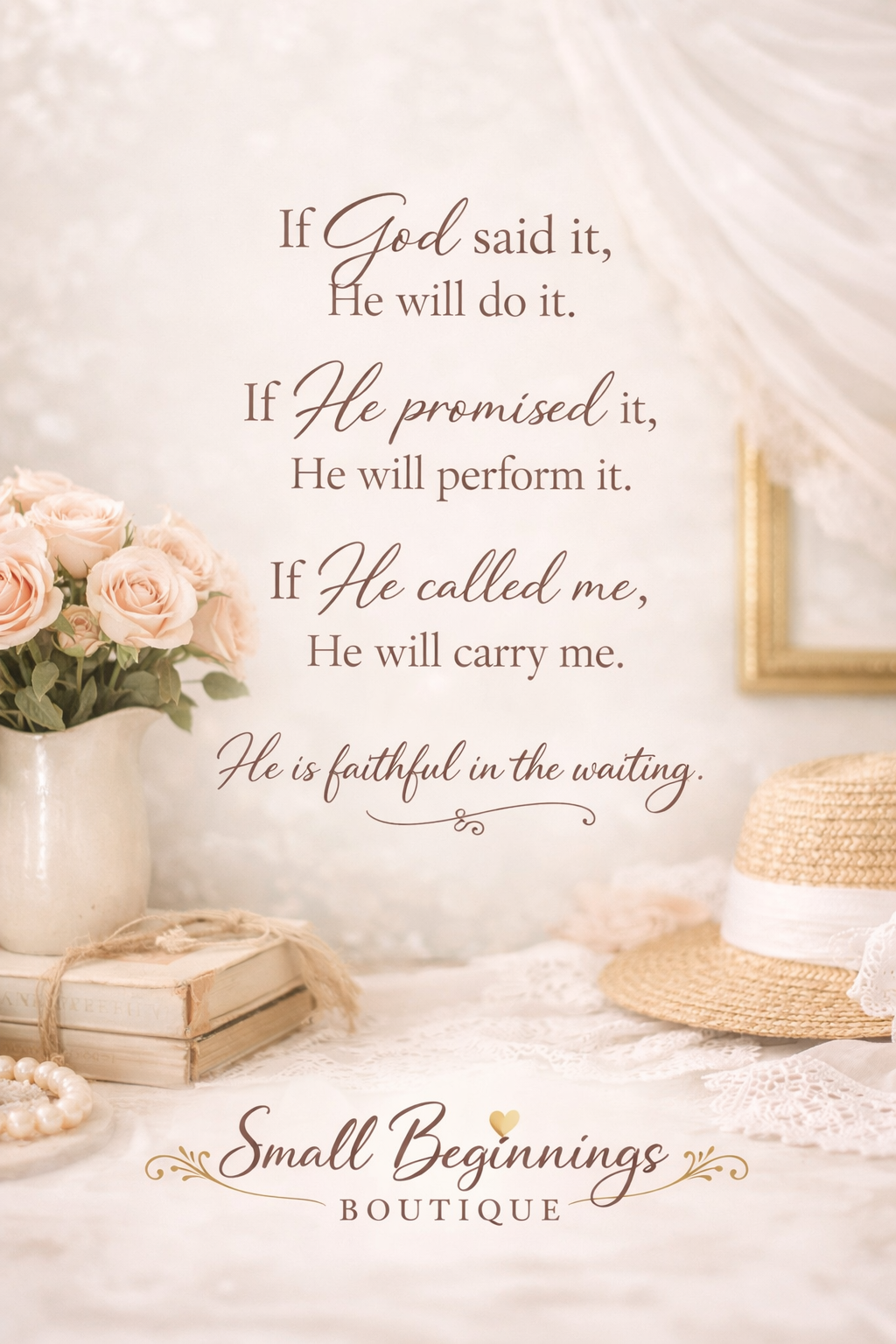 God Cannot Lie: A Word for the Discouraged Heart