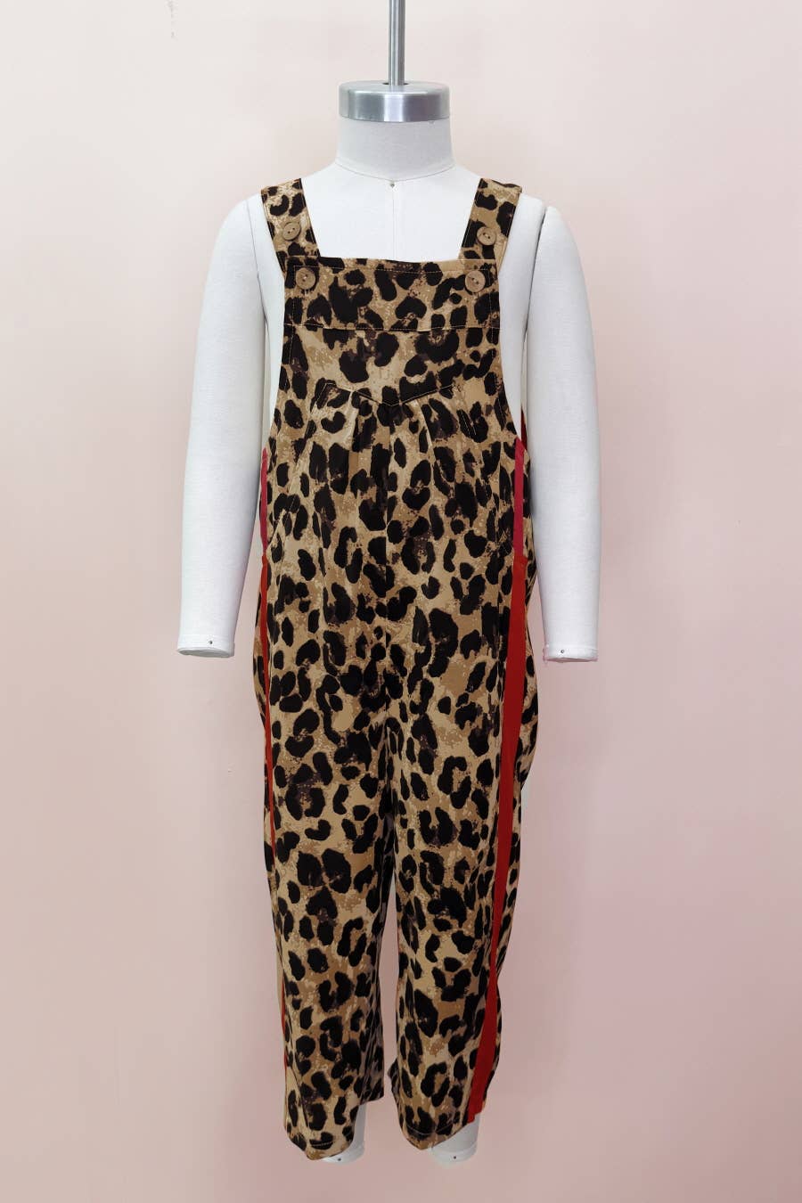 Oddi - Safari Overalls — Mommy & Me Matching Leopard Print