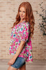 Bloom So Bright Floral Top