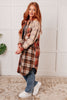 Cabin Fever Flannel Plaid Oversized Shacket Haptics