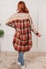 Cabin Fever Flannel Plaid Oversized Shacket Haptics