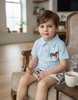 Saddle Up Polo Horse Embroidered Short Set