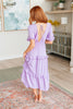 In My Carefree Era Tiered Ruffled Dress Plus & Regular by GeeGee
