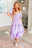 In My Carefree Era Tiered Ruffled Dress Plus & Regular by GeeGee