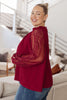 Lace on My Sleeves Blouse