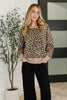 Lil' Sass Never Hurt Leopard Print Pullover Regular & Plus