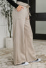 Lounge Line Wide Leg Sweats in Ash Mocha