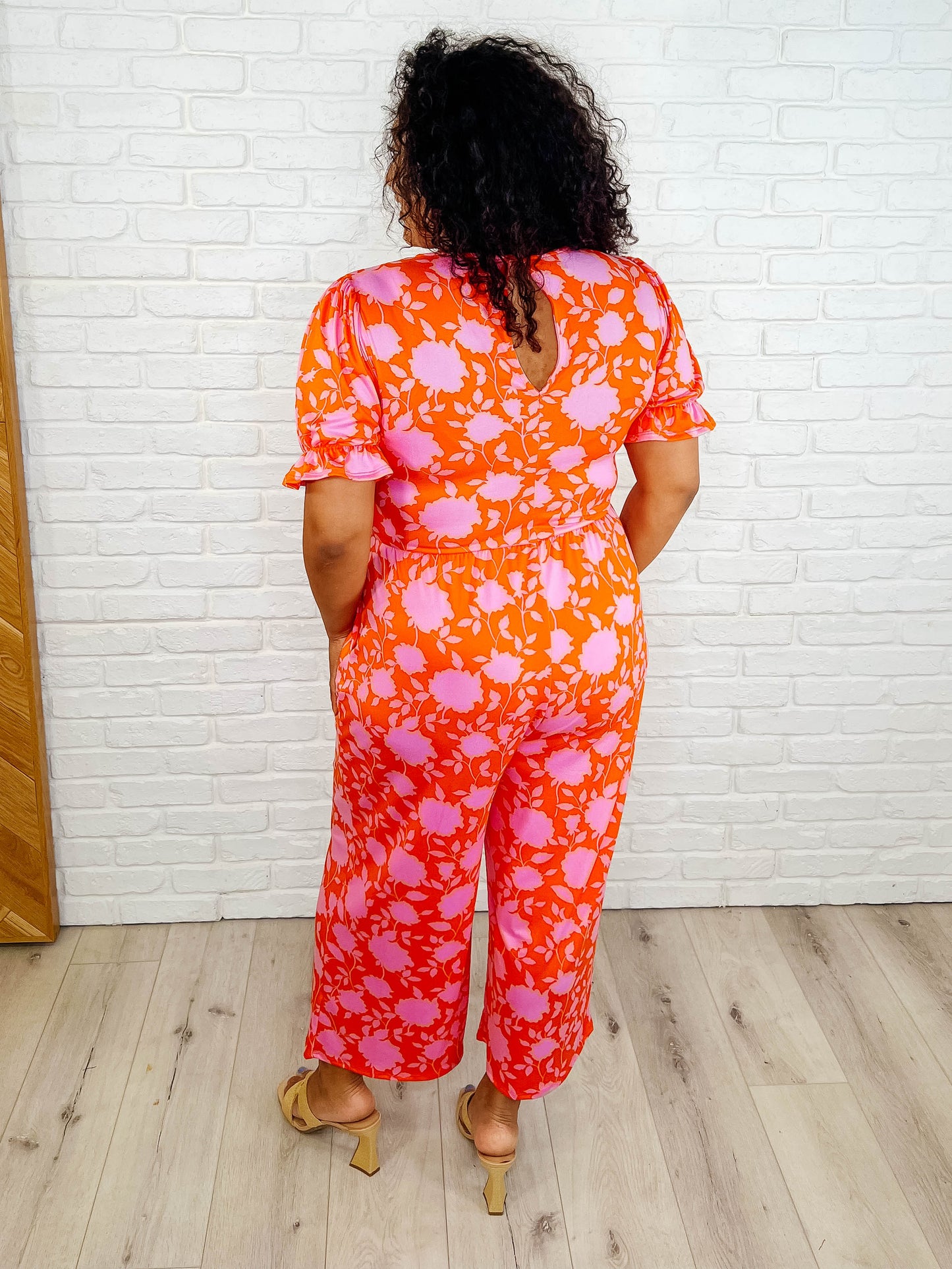 She's got Mojo Puff Sleeve Jumpsuit by Haptics Plus & Regular Size