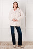 Shrouded in Sherpa Coat in White- by Jodifl