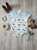 Little Wrangler Smocked Bubble