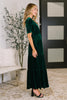 Softest Touch Velvet Tiered Dress