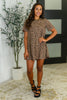 Spicy But Chill Relaxed Dress in Cheetah Mocha by Very J