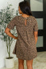 Spicy But Chill Relaxed Dress in Cheetah Mocha by Very J