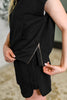 Twenty Four Karat Half Zip Top and Shorts Set