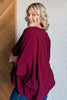Universal Philosophy Blouse in Wine- Andree by Unit