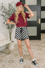 Your Move Checkered Shorts streetwear