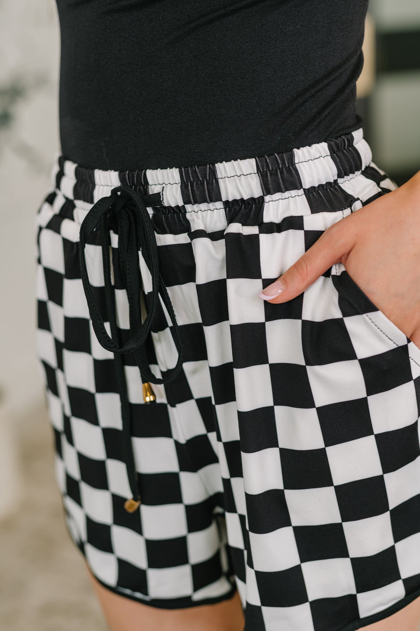 Your Move Checkered Shorts streetwear