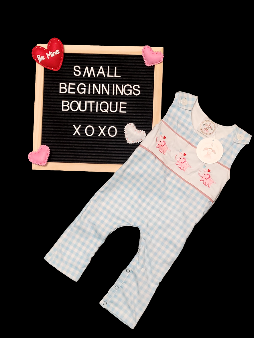 Be My Valentine Overall Boys