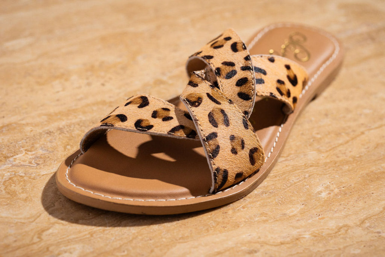 Conga Sandal in Leopard Naughty Monkey
