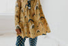 Kids Mustard Rainbow Polka Dot Two Piece Boutique Outfit
