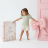 God is Good Floral Bow Shorts Set