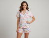 Women’s Bow Pajama Shorts Set – Small Beginnings Boutique