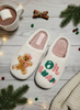 Oh Snap! Gingerbread Bedroom Shoes by Small Beginnings Boutique