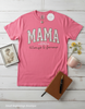The Always & Forever Mama Floral Applique Tee"