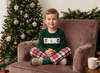 Christmas Smocked Outfit – Reindeer, Stocking & Tree (Unisex Baby, Toddler & Kids) by Small Beginnings Boutique
