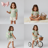 God is Good Floral Bow Shorts Set